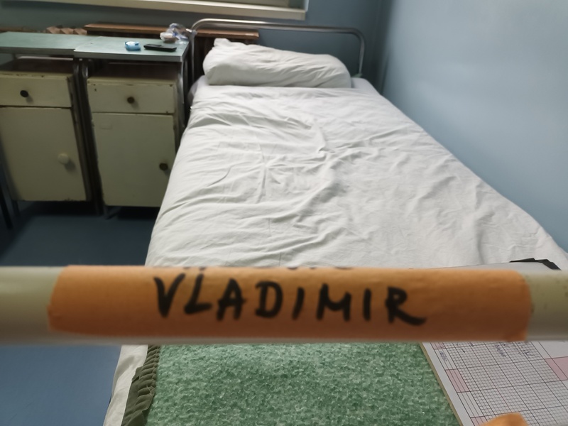 vladimir leaving hospital